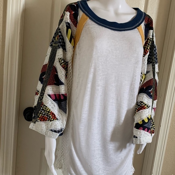 Free People Serengeti Mixed Media T-Shirt - Picture 6 of 12